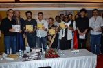 Aamir Khan, Vidhu Vinod Chopra, Rajkumar Hirani, Anil Kapoor, Ravindra Jain, Parsoon Joshi at the launch of Sagar Movietone in Khar Gymkhana, Mumbai on 11th Feb 20